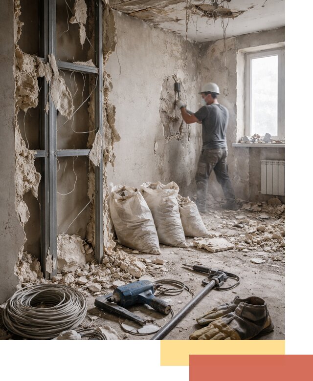 Профессиональный демонтаж зданий и конструкций в Карталах