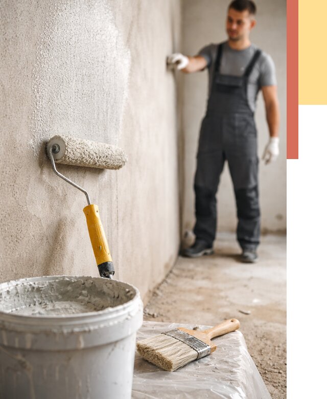 Нанесение бетоноконтакта на стены в Карталах от 4381 руб. быстро и недорого | ОТДЕЛОЧНИК-Крт