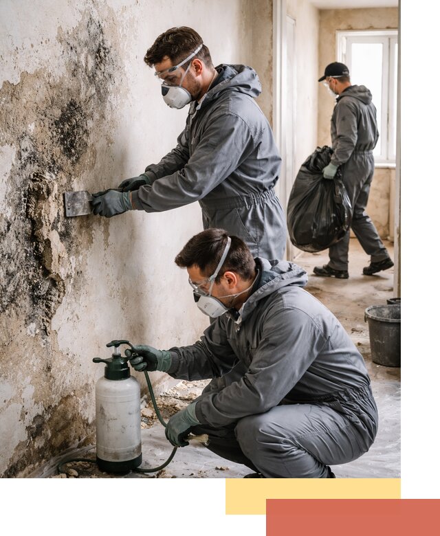 Удаление плесени со стен профессионально в Карталах