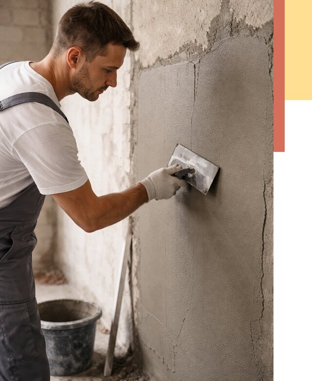 Штукатурка стен под плитку в Карталах от 4381 руб./м2 — выравнивание под плитку | ОТДЕЛОЧНИК-Крт