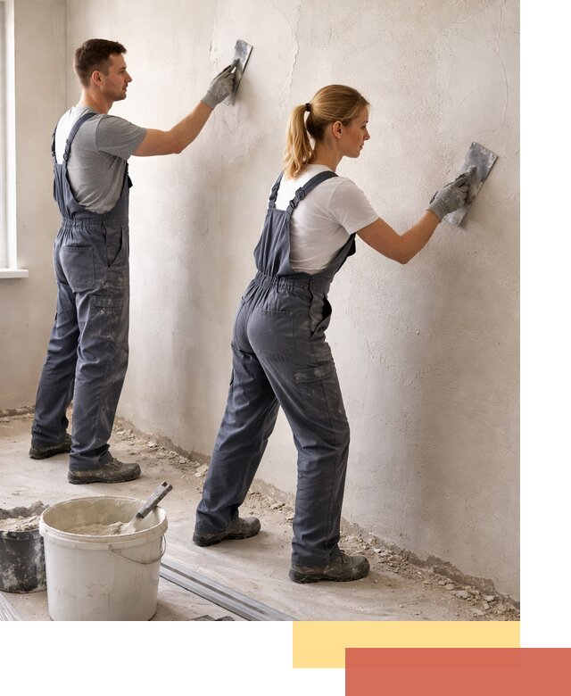 Штукатурка стен под обои в Карталах профессионально и быстро