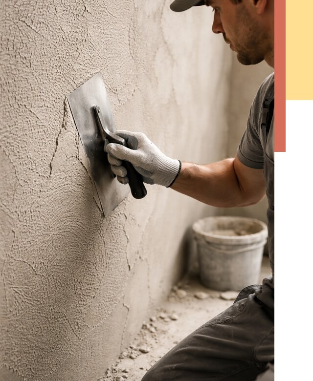 Структурная штукатурка стен в Карталах от 4694 руб. под ключ | ОТДЕЛОЧНИК-Крт