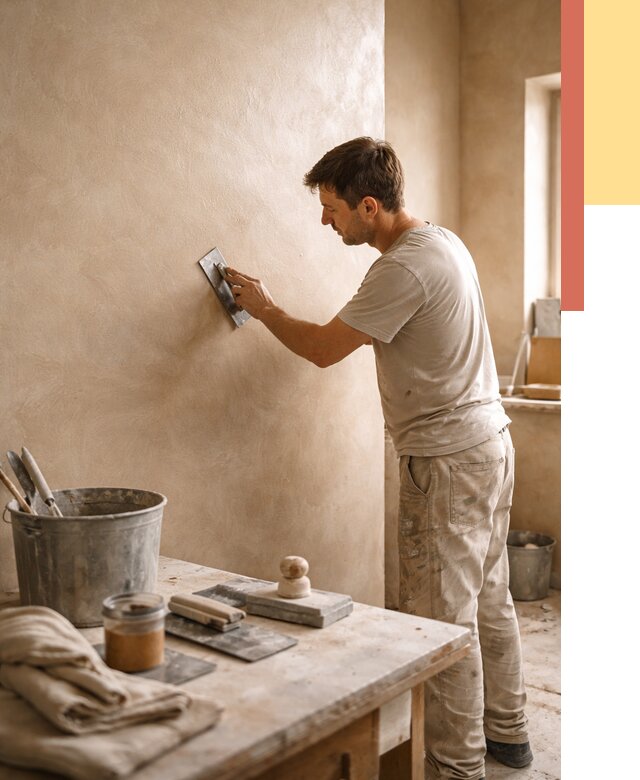 Марокканская штукатурка таделакт в Карталах под ключ от 4381 руб. | ОТДЕЛОЧНИК-Крт