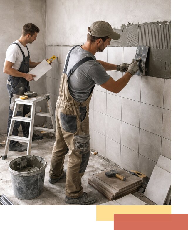 Укладка плитки на стены в Карталах профессионально и надежно
