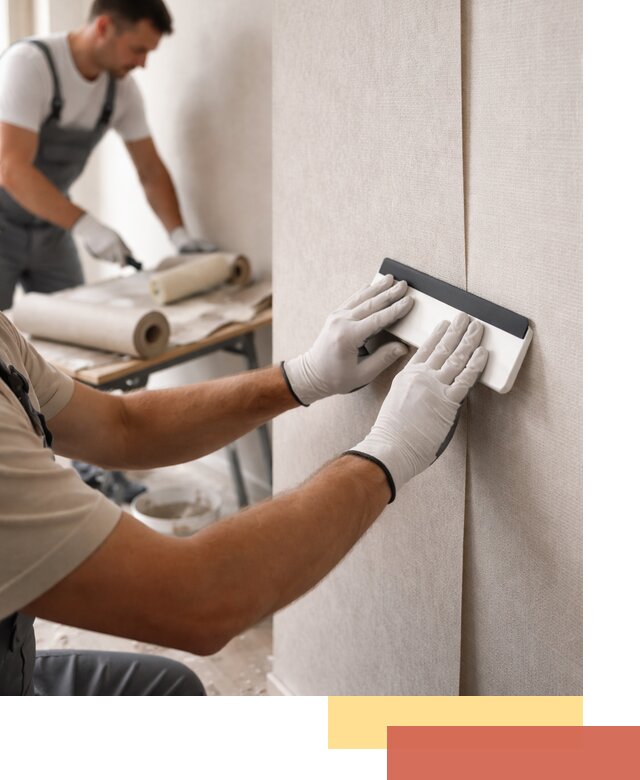 Поклейка обоев под покраску в Карталах профессионально и быстро