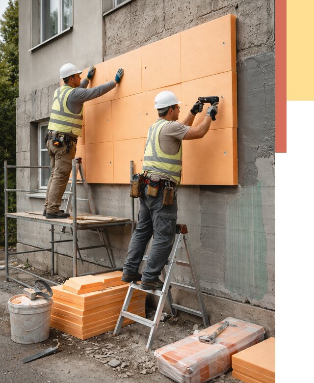 Утепление стен пеноплексом в Карталах от 1930 руб./м2 — быстро и недорого | ОТДЕЛОЧНИК-Крт