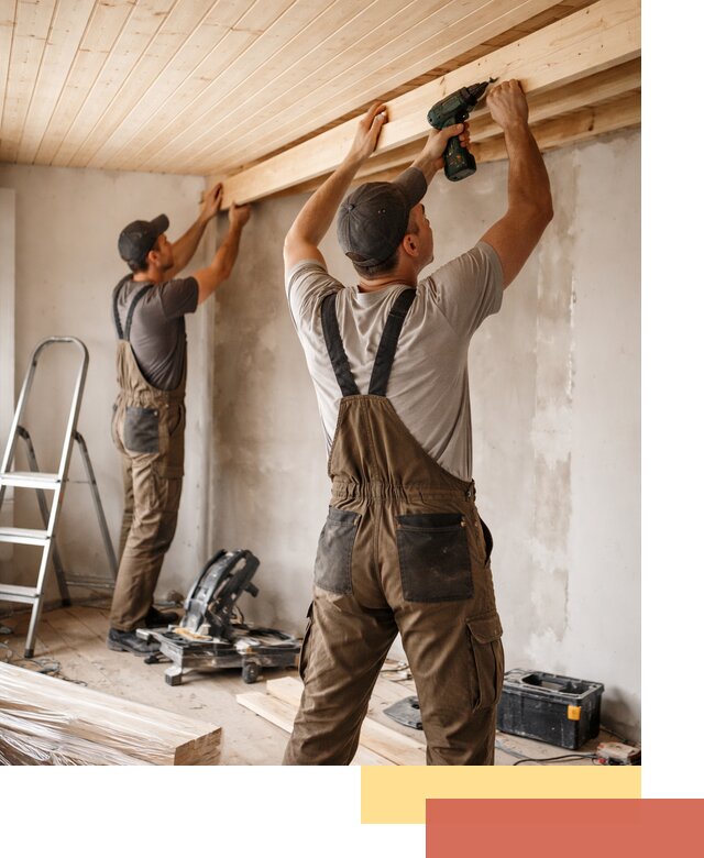 Монтаж потолка из вагонки в Карталах профессионально и аккуратно