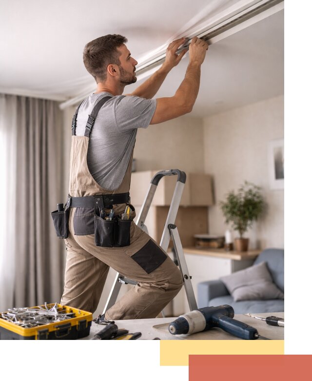 Ремонт натяжных потолков в Карталах — качественно и оперативно