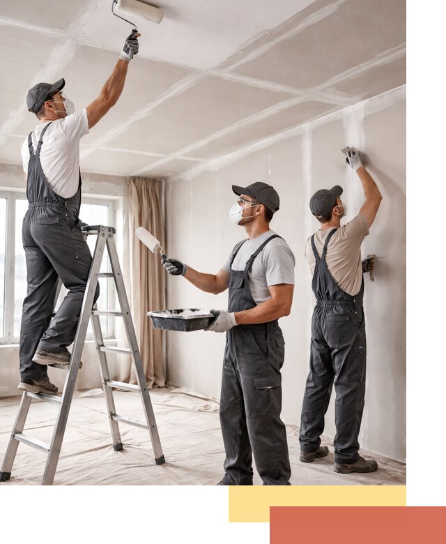 Покраска потолка из гипсокартона в Карталах качественно и недорого