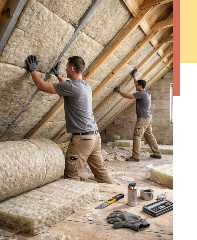 Утепление потолка минватой в Карталах от 1512 руб. — быстро и недорого | ОТДЕЛОЧНИК-Крт